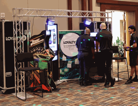 Exhibit Hall Displays & Arcade Games