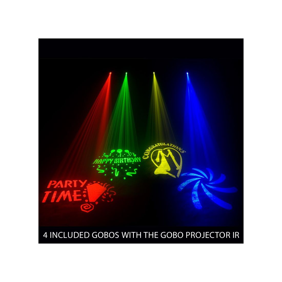 ADJ Gobo Projector IR effect