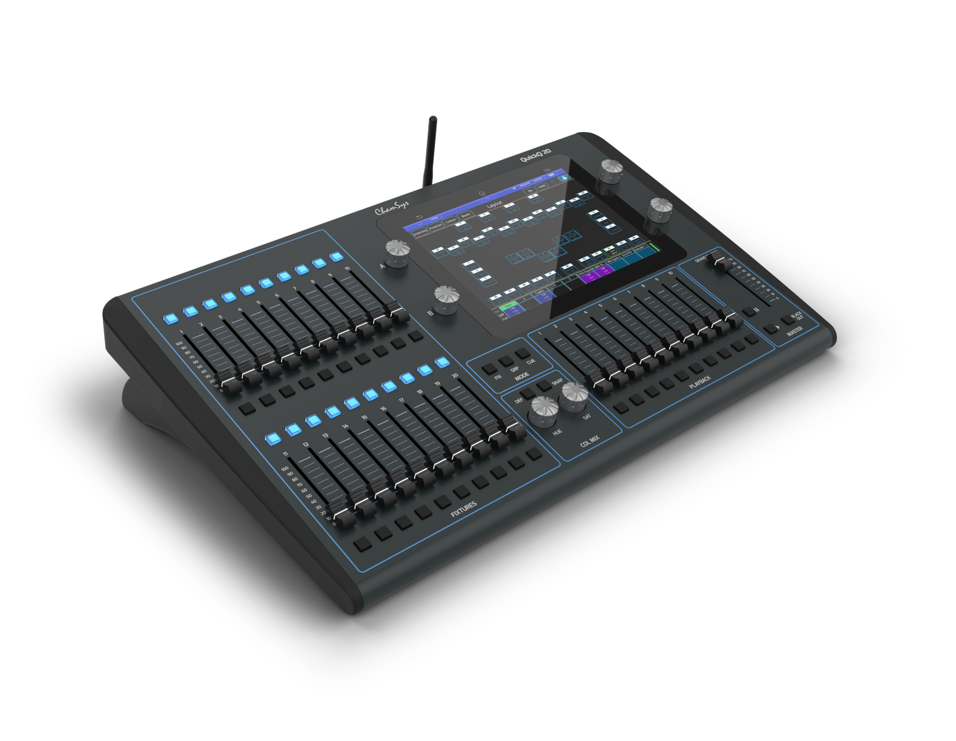 ChamSys QuickQ 20 right side