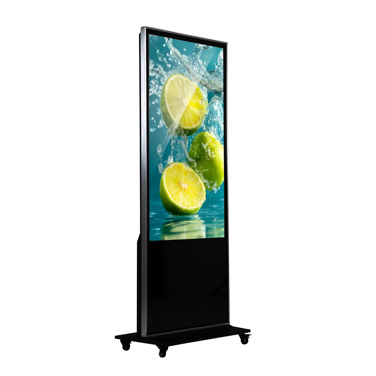 LEDScopic 55" kiosk perspective