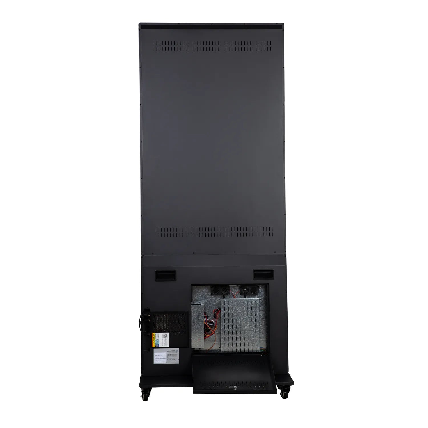 LEDScopic 55" kiosk back open