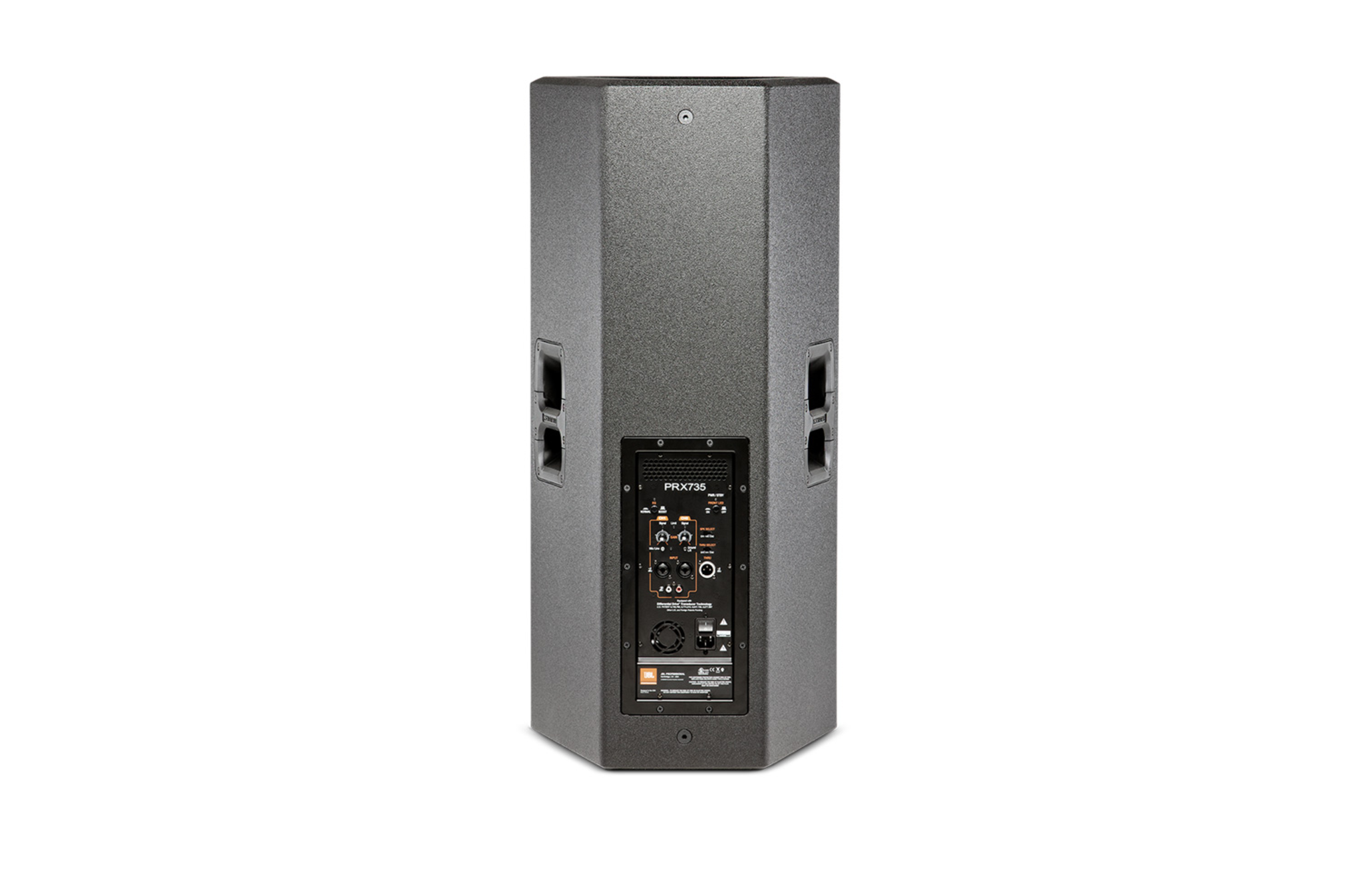 JBL PRX 735 rear panel