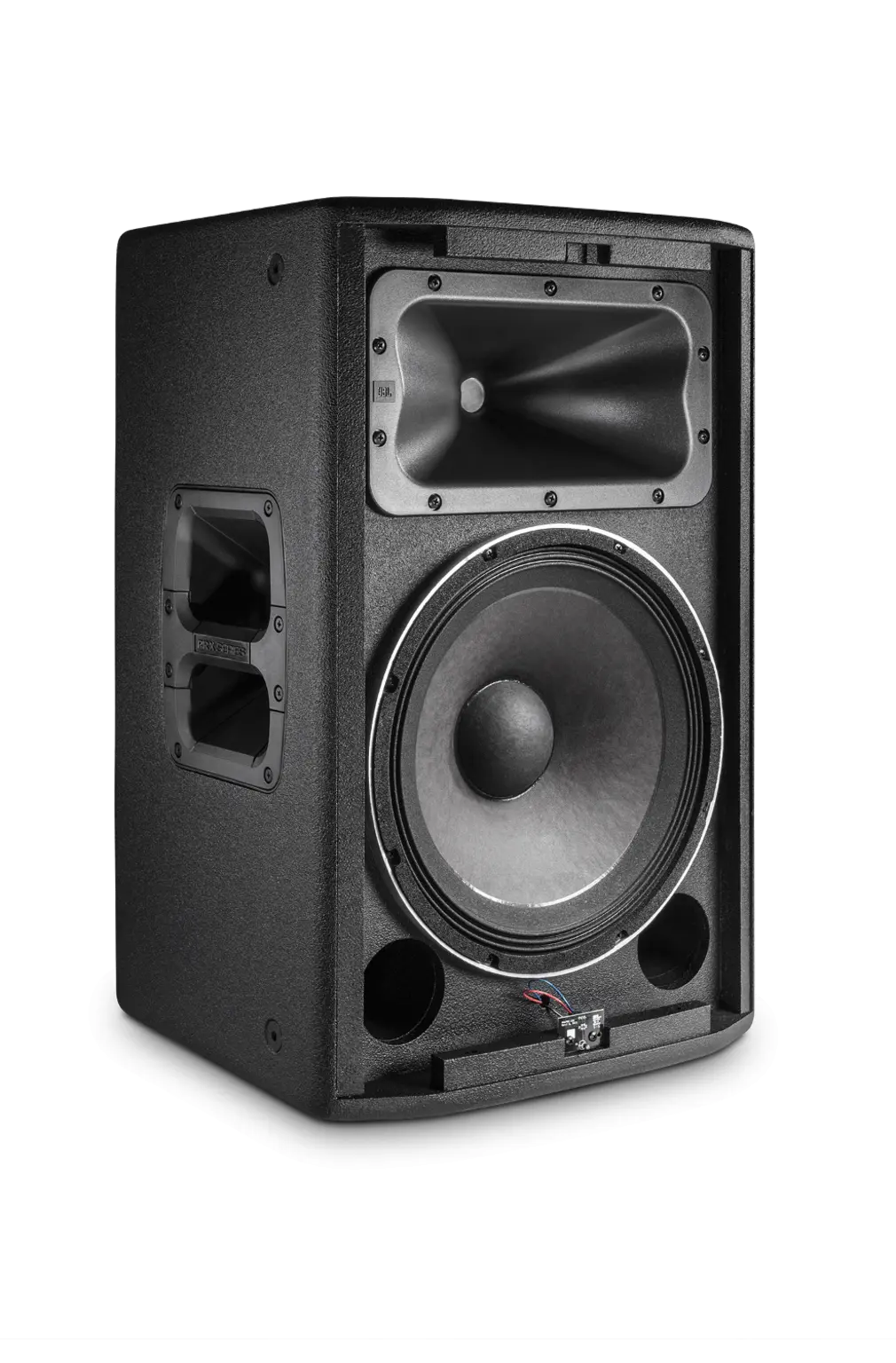 JBL PRX812 front view without grille