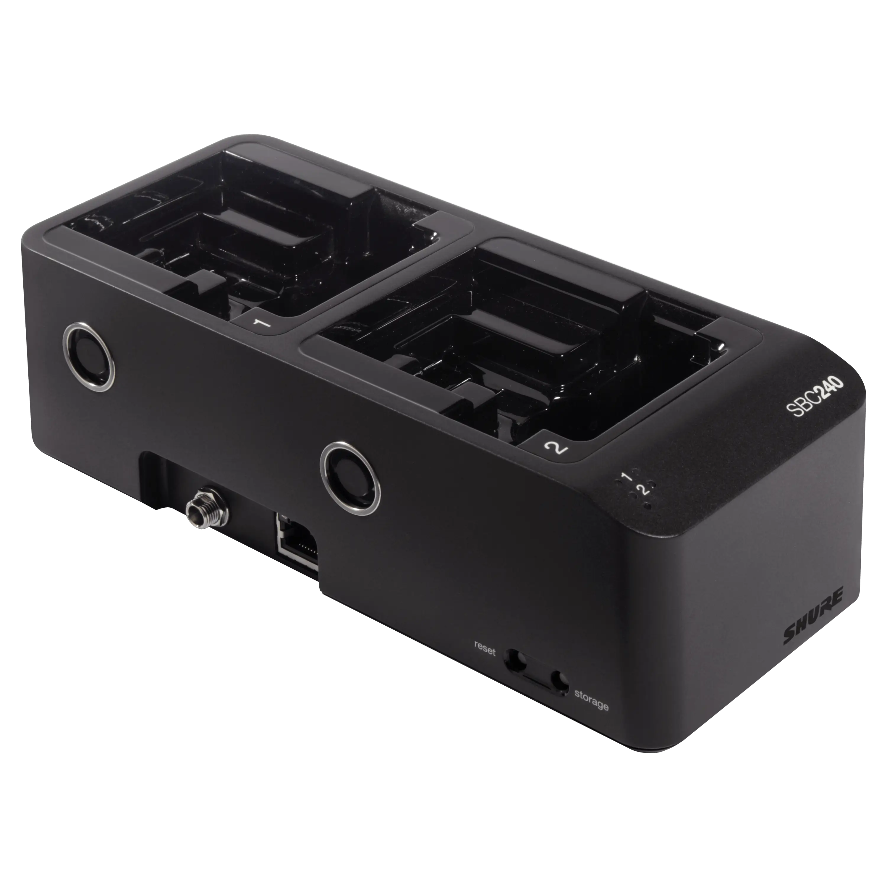 Shure SBC220 alternate view