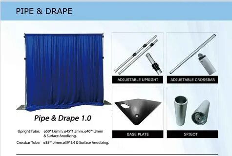 Pipe & Drape Uprights