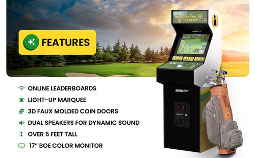 Arcade1Up Golden Tee 3D 35th Anniv.