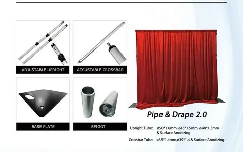 Pipe & Drape Uprights