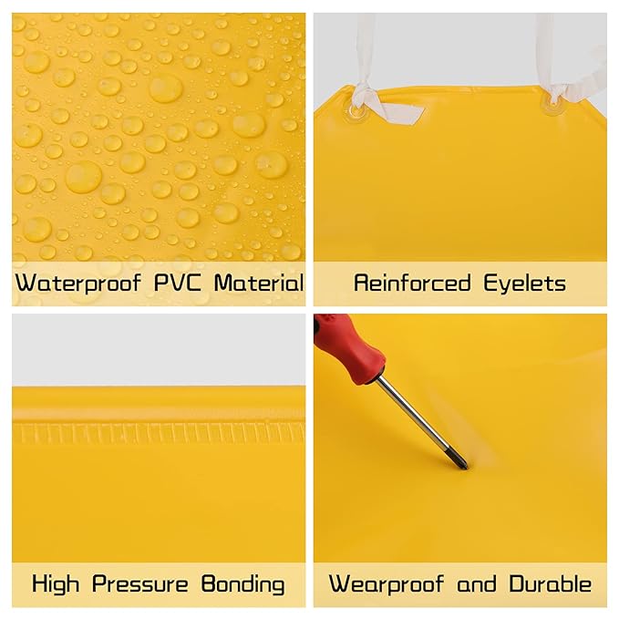 Yellow Rubber Apron