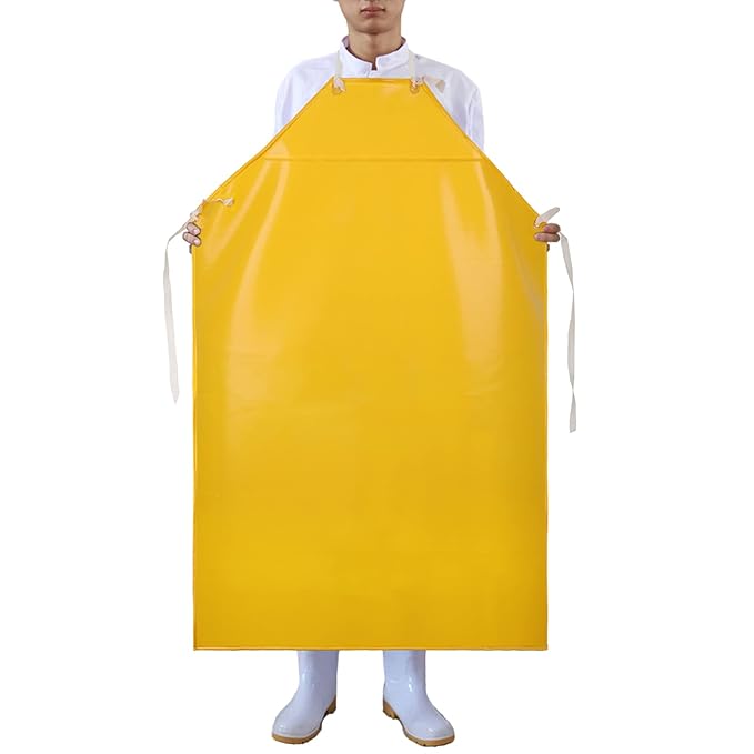 Yellow Rubber Apron